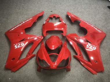 Acquista Rosso Con Decalcomanie Bianche 06-08 Daytona 675 Carene Moto
