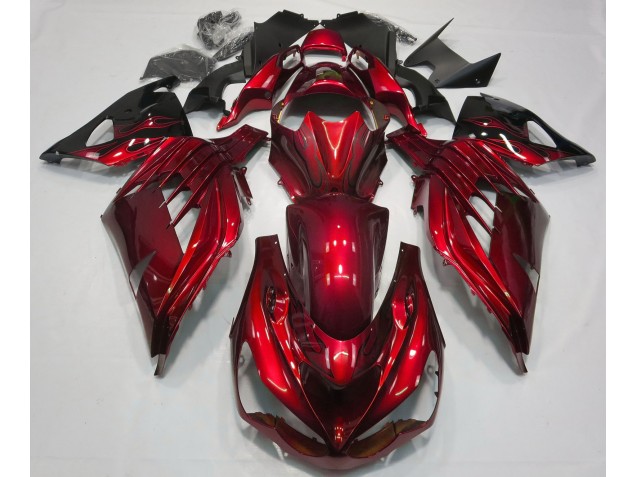 Rosso Fuoco Lucido 12-21 ZX14R Carene Moto