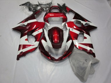 Acquista Rosso Intenso & Bianco 00-02 GSXR 1000 Carene Moto