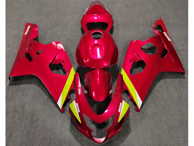 Rosso Lucido 04-05 GSXR 600-750 Carene Moto