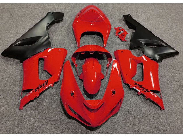 Rosso Lucido 05-06 ZX6R Carene Moto