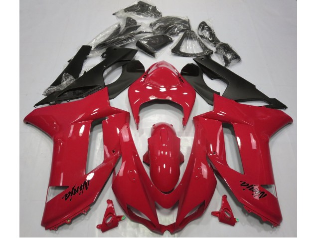 Rosso Lucido 07-08 ZX6R Carene Moto