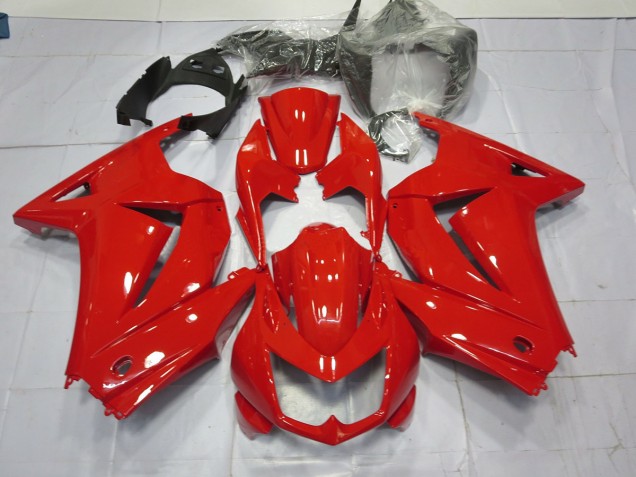 Rosso Lucido 08-12 Ninja 250 Carene Moto