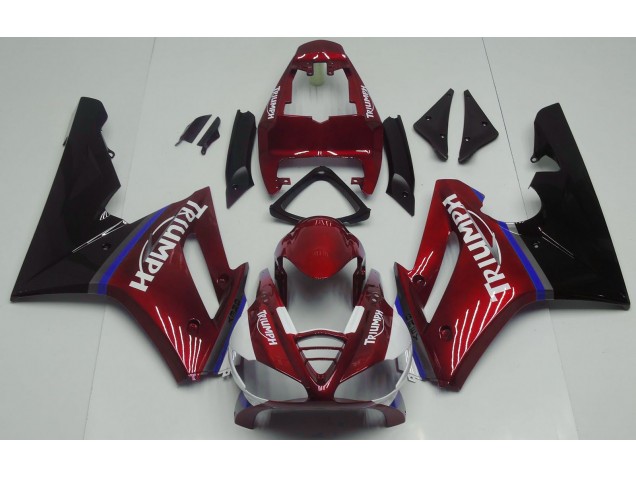 Rosso Lucido 09-12 Daytona 675 Carene Moto
