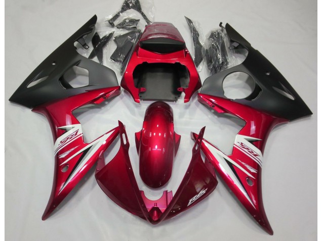 Rosso Lucido & Bianco 03-04 R6 Carene Moto