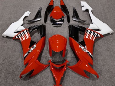 Acquista Rosso Lucido & Bianco 08-10 ZX10R Carene Moto