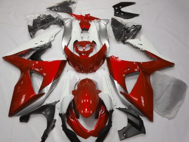Acquista Rosso Lucido & Bianco 09-16 GSXR 1000 Carene Moto