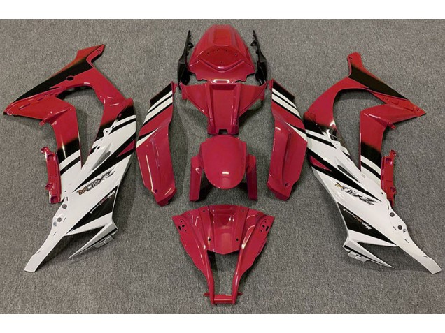 Rosso Lucido & Bianco 11-15 ZX10R Carene Moto