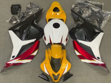 Acquista Rosso Lucido Bianco & Giallo 09-12 CBR600RR Carene Moto