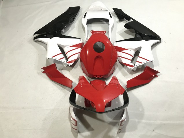 Rosso Lucido/Bianco Opaco 03-04 CBR600RR Carene Moto