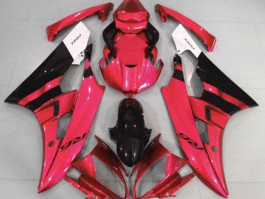Acquista Rosso Lucido & Nero 06-07 R6 Carene Moto