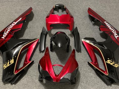 Acquista Rosso Lucido & Nero 09-12 Daytona 675 Carene Moto