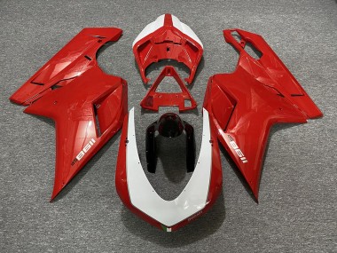 Acquista Rosso Lucido Sp 07-14 Ducati 848 1098 1198 Carene Moto