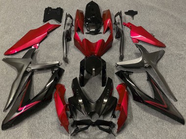 Acquista Rosso Lucido & Verde R 08-10 GSXR 600-750 Carene Moto