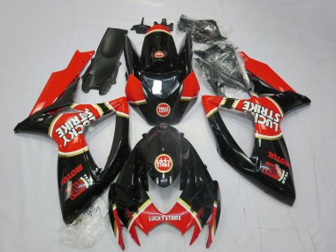 Acquista Rosso Lucky Strike 06-07 GSXR 600-750 Carene Moto