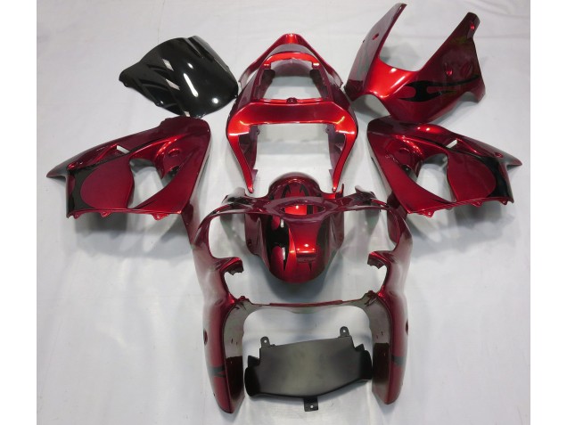 Rosso Metallizzato 00-02 ZX6R Carene Moto