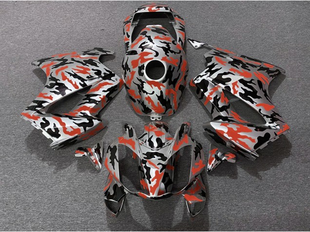 Rosso Mimetico 02-12 VFR800 Carene Moto