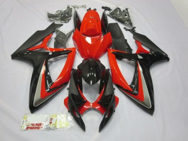 Acquista Rosso & Nero 06-07 GSXR 600-750 Carene Moto