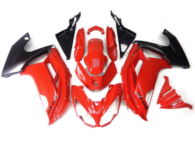 Rosso Nero 12-16 Ninja 650R Carene Moto