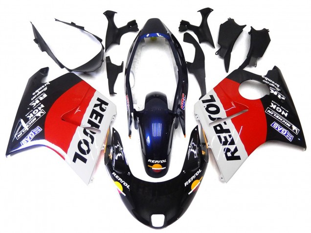 Rosso Nero & Bianco Repsol 96-07 CBR1100XX Carene Moto