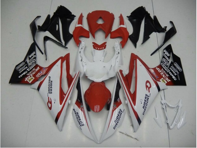 Rosso Nero Dissolvenza 13-16 Daytona 675 Carene Moto