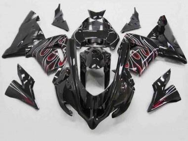 Acquista Rosso Nero Fiamma 04-05 ZX10R Carene Moto