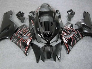 Acquista Rosso Nero Fiamma 05-06 ZX6R Carene Moto