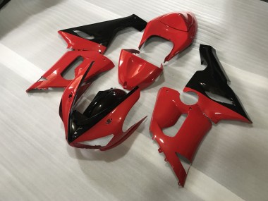 Acquista Rosso & Nero Personalizzati 05-06 ZX6R Carene Moto