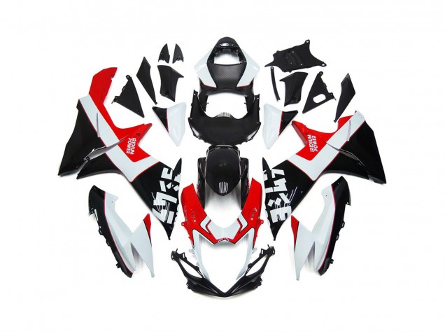 Rosso & Nero Personalizzati Con Loghi 11-24 GSXR 600-750 Carene Moto