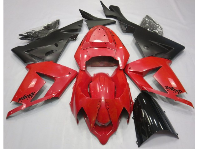 Rosso Perla & Nero 04-05 ZX10R Carene Moto