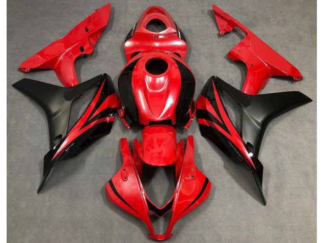Rosso Perla & Nero 07-08 CBR600RR Carene Moto