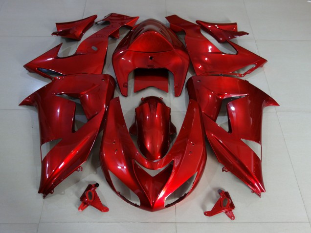 Rosso Profondo Lucido 06-07 ZX10R Carene Moto