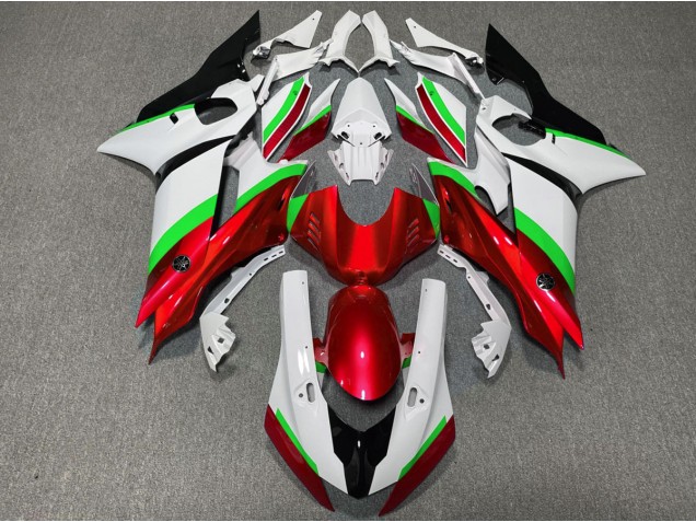 Rosso & Verde Lucido 17-21 R6 Carene Moto