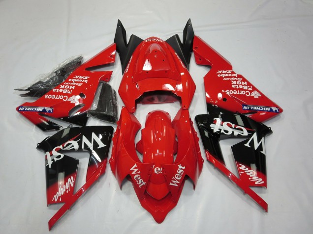 Rosso West 04-05 ZX10R Carene Moto