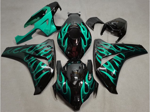 Sarcelle Flamme 08-11 CBR1000RR Carene Moto