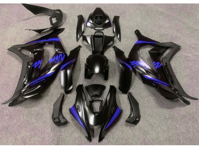 Satinato Nero & Blu 16-19 ZX10R Carene Moto