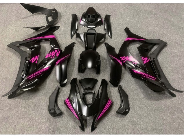 Satinato Nero & Rosa 16-19 ZX10R Carene Moto