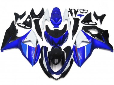 Acquista Solido Nero Lucido Blu Bianco 09-16 GSXR 1000 Carene Moto