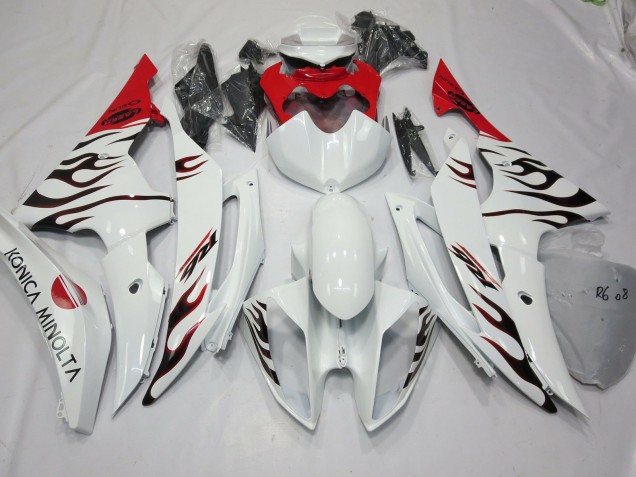 Spécial Flamme Rouge 08-16 R6 Carene Moto