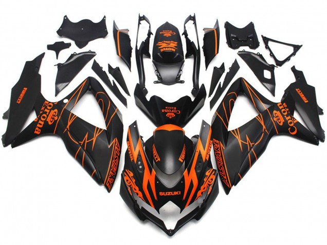 Speciale Opaco Personalizzato Corona 08-10 GSXR 600-750 Carene Moto