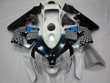 Acquista Splatter Bianco & Nero Blu 03-04 CBR600RR Carene Moto