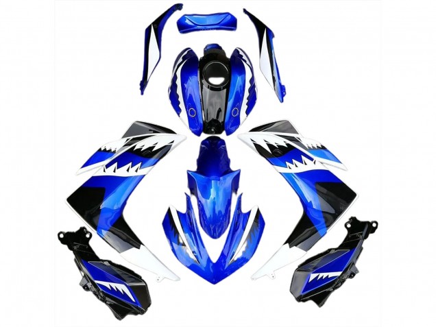 Squalo Bianco Blu & Nero 15-18 R3 Carene Moto