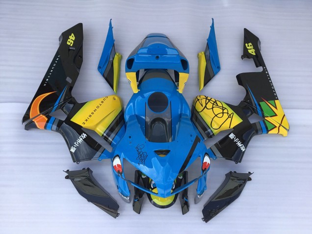 Squalo Blu & Giallo 05-06 CBR600RR Carene Moto