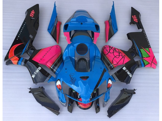 Squalo Blu & Rosa 05-06 CBR600RR Carene Moto