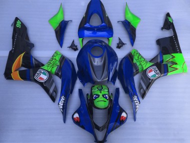 Acquista Squalo Blu & Verde 07-08 CBR600RR Carene Moto