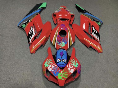 Acquista Squalo Rosso 04-05 CBR1000RR Carene Moto