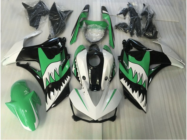 Squalo Verde & Bianco 15-18 R3 Carene Moto