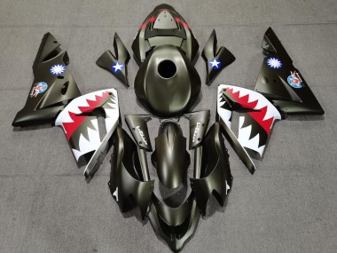 Acquista Squalo Verde Militare 04-05 ZX10R Carene Moto