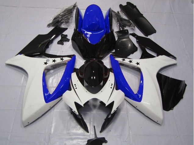 Stella Blu Scuro 06-07 GSXR 600-750 Carene Moto
