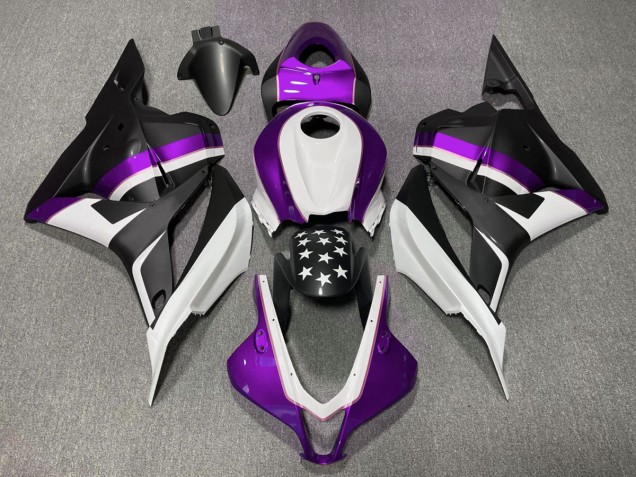 Stella Nera Opaca & Viola 09-12 CBR600RR Carene Moto